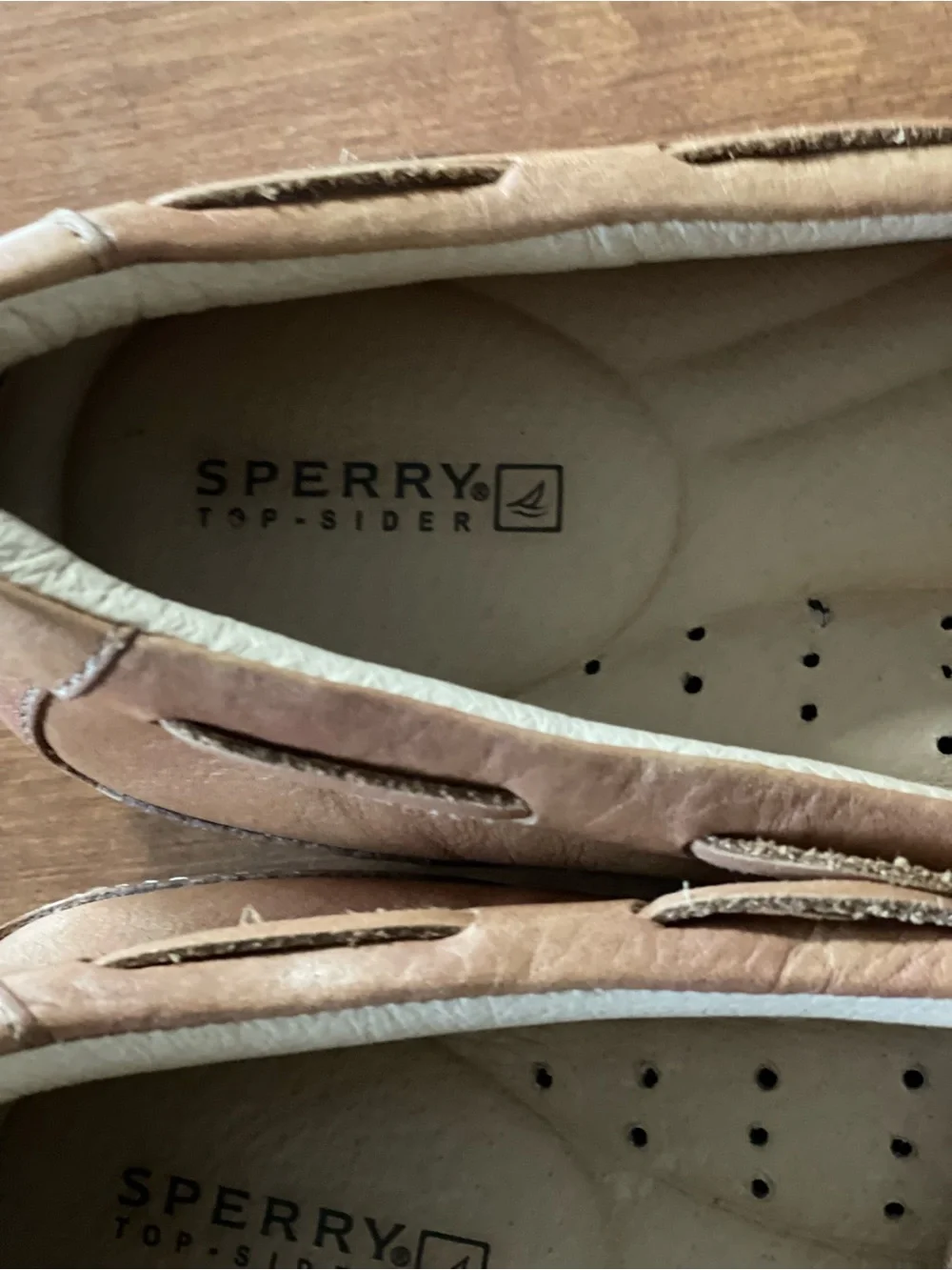 Sperry Men's Size 9.5 Tan Leather Venetian Driver Loafer